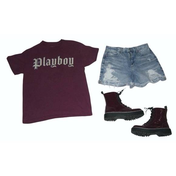 Sincerely Jules Boots Combat Glossy Grunge Goth alt egirl Punk Harley 90s Bratz - Picture 1 of 16